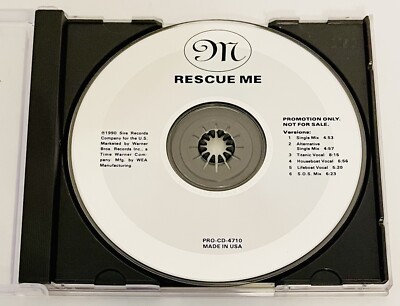 ショップ 新品 Madonna Rescue Me マキシCDシングル Rescue Me (Single