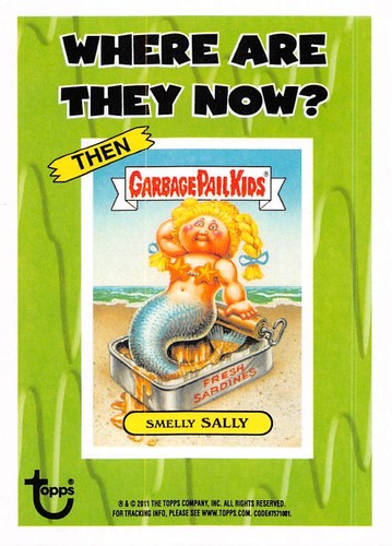 GARBAGE PAIL KIDS 2011 FLASHBACK SERIES 2 PICK-A-CARD YELLOW BASE STICKERS TOPPS - Picture 301 of 321