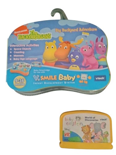 VTech Smile (6) Barney Teletubbies Care Bear Backyardigans Einstein New Used Mix - Picture 3 of 9