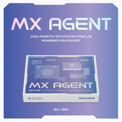MONSTA X 6TH OFFICIAL FANCLUB MONBEBE FAN-CONCERT MX AGENT Blu-ray 4Disc+Etc+TR#