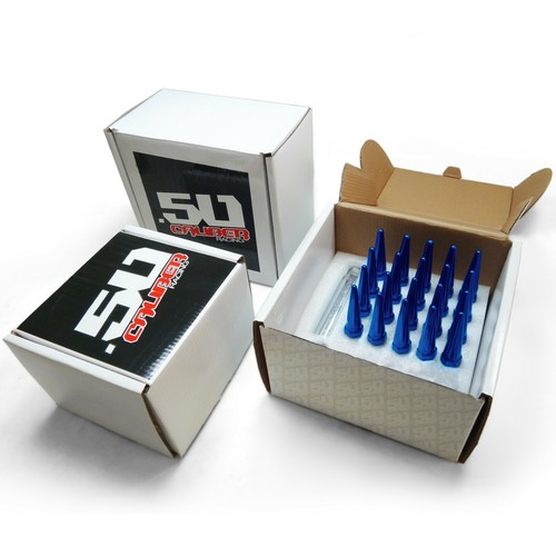 20 - 4.5" Spike Lug Nuts 12x1.5 fit Sonoma S15 Jimmy GTO Firebird G5 Blue 5BL3 - Picture 6 of 9
