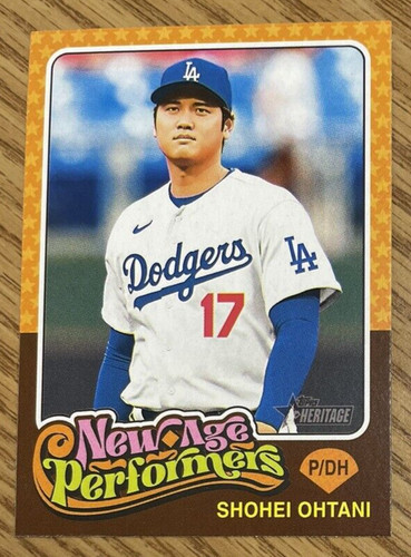 SHOHEI OHTANI  2024 Topps Heritage - New Age Performers - Card NAP-1