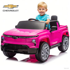 24V Ride on Car Licensed Silverado Electric Truck Toy for Boys Girls wiht Remote
