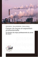 AïCha Brahem (U. A.) | Cancer Du Larynx Et Exposition Professionnelle | Buch