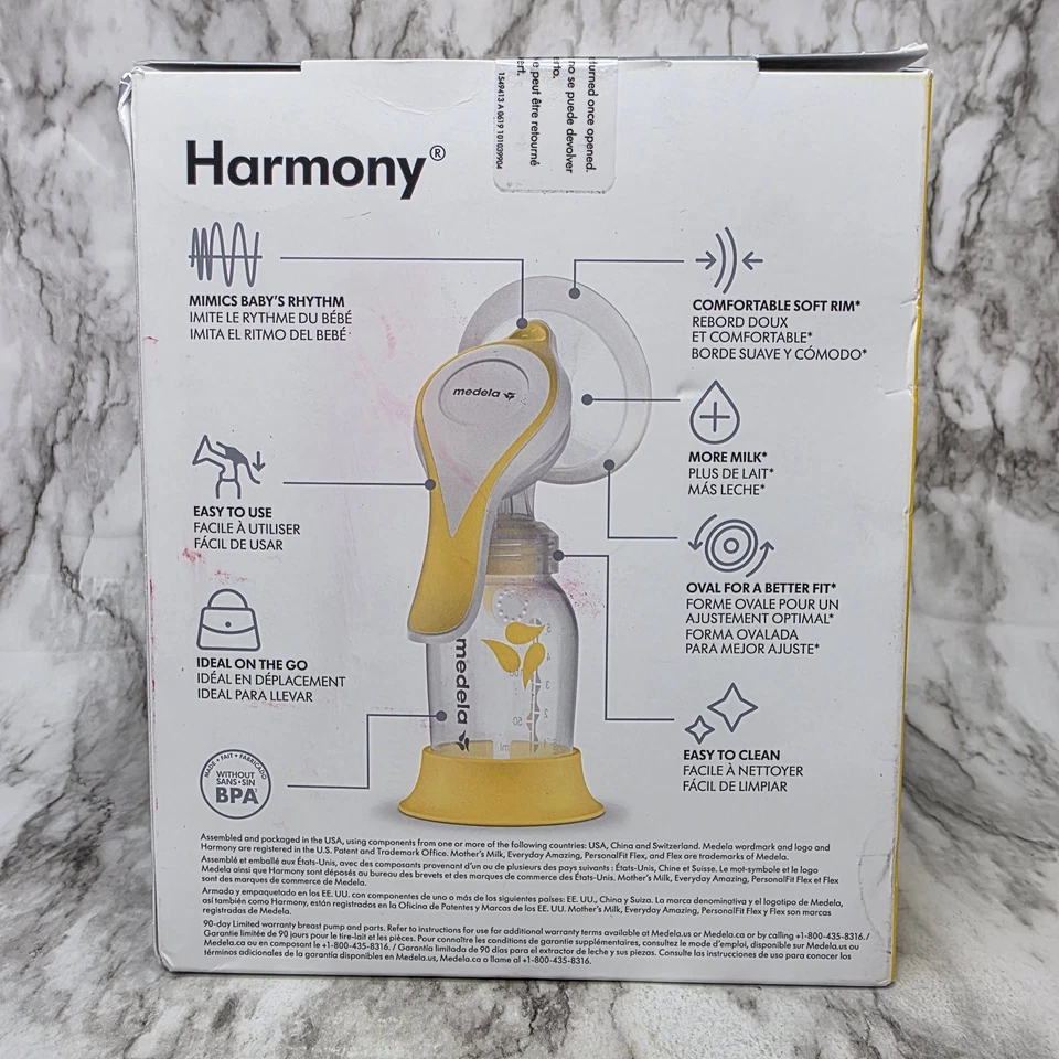 Medela Harmony Manual Breast Pump with 24mm PersonalFit Flex Breast Shield - Image 2 of 4