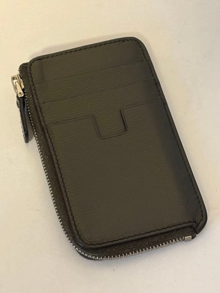Tom Ford Tarjetero Monedero Caqui TF Fragmento Foto 2 de 4