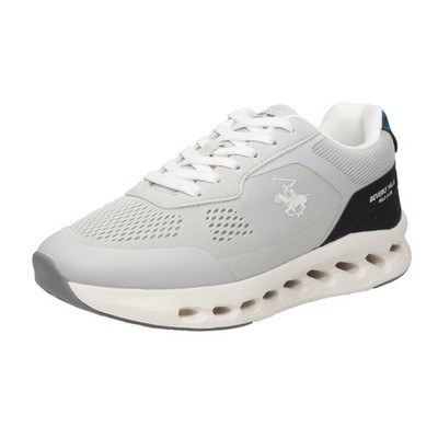 Beverly Hills Polo Club Barclay Msh - Sneaker aus weißem Stoff - Herren Schuhe