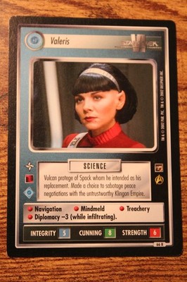 Star Trek CCG - The Motion Pictures - Valeris - 66R