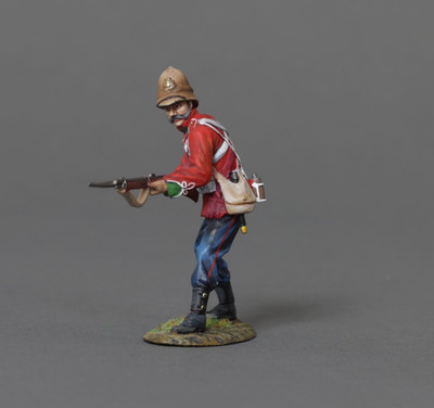 THOMAS GUNN - SFA063 Colour Sergeant Bourne - mit Bajonett Diecast Metall Figur