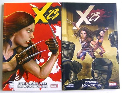 X-23 - 1 + 2 komplett - Paperback PANINI 2019 - Cyborg-Schwestern + Zwei flogen