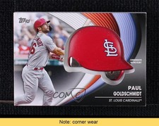 2022 Series 2 Batting Helmet Commemorative Relics Paul Goldschmidt READ 1o1f