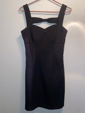 Guess Womens Black Bodycon Open Back Dress STRETCH SIZE 8