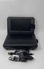 RCA DRC69705E22 Black 7  Dual Screens Portable DVD Mobile System Not Tested