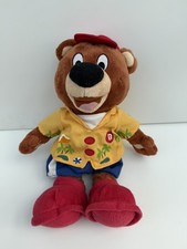 Haven Holidays Bradley Bear Plush - Seaside Squad Mascot - Hawaiian Shirt 15”