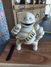 Vintage Style Cast Iron Michelin Man Bibendum Figure 6” Garage Decor