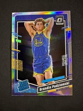 2023-24 Donruss Optic Brandin Podziemski Rated Rookie Holo Prizm RC #203