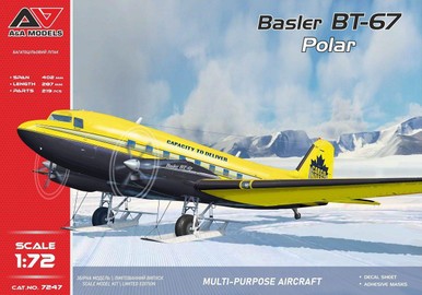 A&A Models 7247 1/72 BT-67 Polar (with Snow Skis) Plastic Model Kit