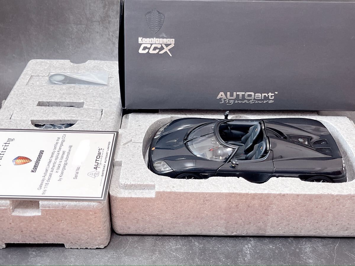 Autoart Koenigsegg CCX Black 79002