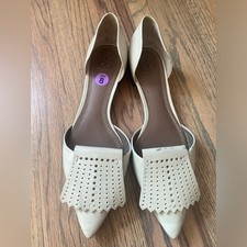Tory Burch 8 Hyde pointy toe flat 8M