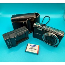 Samsung HZ30W 12MP Digital Camera 15X Optical Zoom Black w/ Battery And Charger