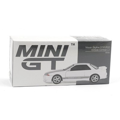 Mini GT 1/64 Nissan Skyline GT-R R32 VeilSide Combat C-I White RHD