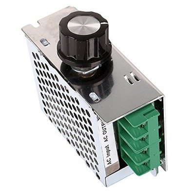4000W 220V AC SCR Voltage Regulator Dimmer Electric Motor Speed Controller Th...