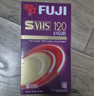 FUJI Premium S-VHS ST-120 6 Hour Recordable Videotape Sleeve 1997 — photo 1