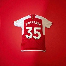 Authentic Signed Oleksandr Zinchenko Shirt COA Proof Jersey