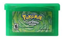 Pokemon Leaf Green Version Cartridge for Game Boy Advance GBA  Tested  Saves 