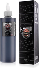 HAWINK Black Tattoo Ink 8Oz 240Ml Vegan-Friendly USA Standard Pigment Tattoo S