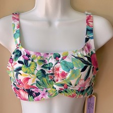 Tommy Bahama Fleur de Flora twist front Bikini top - Small - New