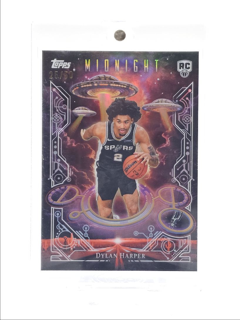 DYLAN HARPER 2025-26 TOPPS MIDNIGHT DAYDREAMERS ROOKIE SUMMER RC /50 Q2596