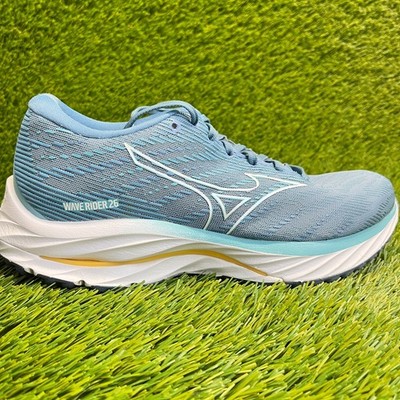 Mizuno Wave Rider 26 Womens Size 8.5 Blue White Athletic Running Shoes Sneakers