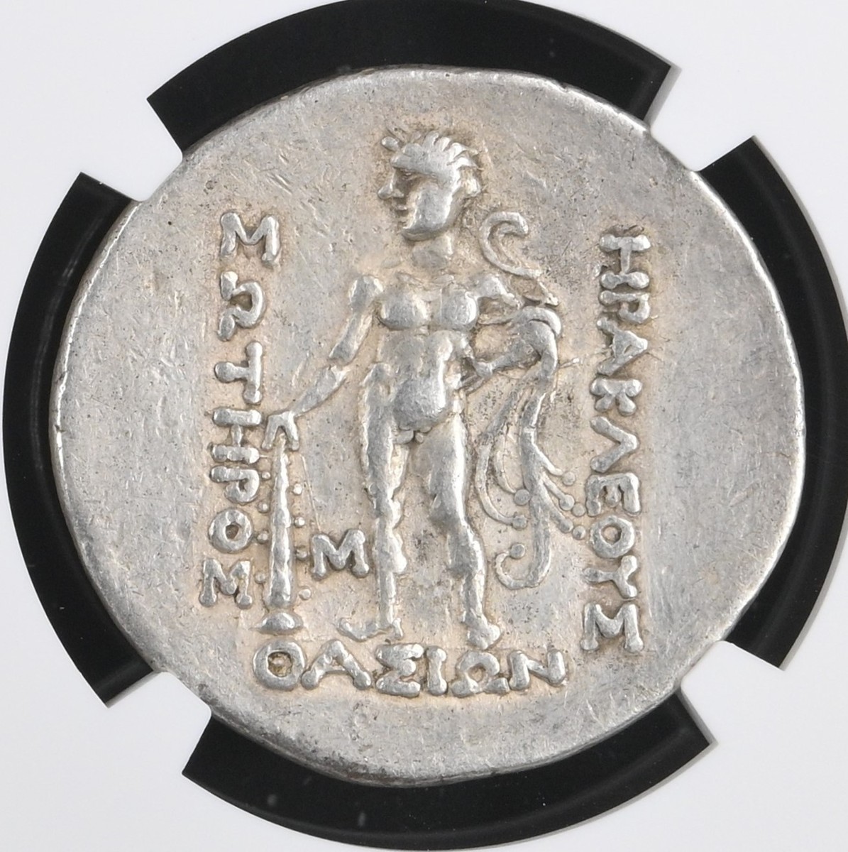 THRACE Island of Thasos Dionysus Hercules NGC Ch Silver Ancient