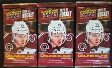 Hockey 2020-21 UD Extended Series Lot(3) Hobby Pack Sealed