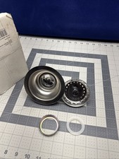 Sink Strainer w/drain Assembly Double Cup Fits 3-1/2"-4" Opening Stainless Steel