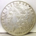 1884 P Morgan Silver Dollar