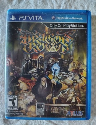 Dragon's Crown Sony PlayStation Vita Tested 100% Working PSV W/Case