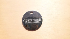 Einkaufswagen Chips - EKW - Korbchip - G&uuml;strower Schlossquell - Metall Chip #1