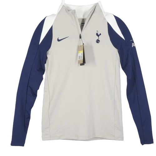 Nike Tottenham Hotspur Grey Drill Top 2025/26 Mens Grey Blue size S NEW