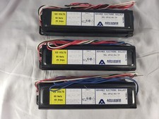 LOT OF 3 NEW ADVANCE REL-2P32-RH-TP ELECTRONIC BALLASTS- 1 OR 2 F32T8 RS/IS LAMP