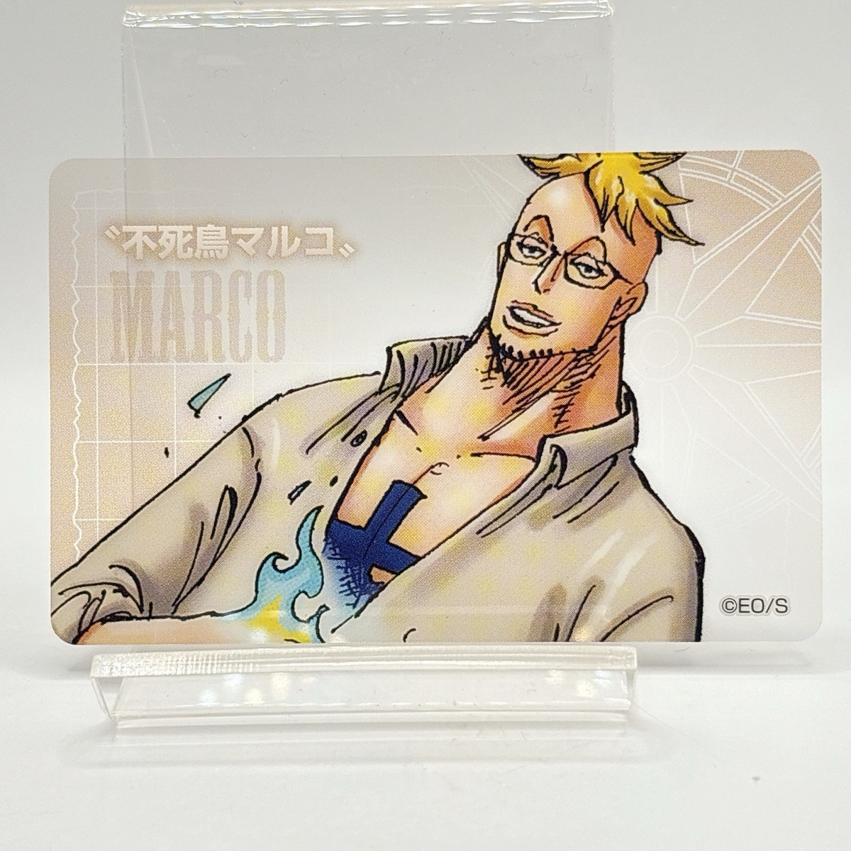 Marco One Piece Plastic Clear Card Mugiwara Store Limited Jump
