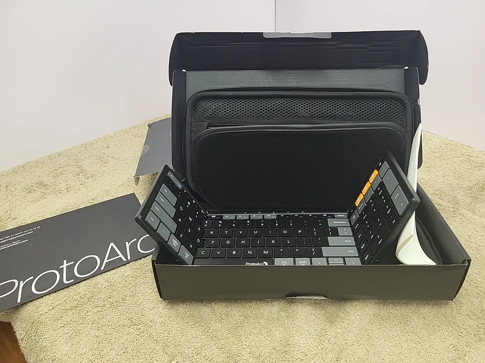 ProtoArc XKM01 CaseUp Foldable Keyboard, Mouse and stand - Image 2 of 4