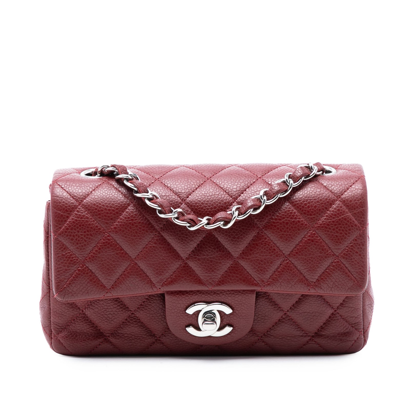 Authenticated Chanel Mini Rectangular Classic Cav… - image 1