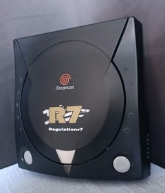 Dreamcast Console Black R7 HKT-3000 Regulation 7 KA100