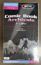 BCW Comic Book Archivals Modern/Current 2 MIL Mylar 1 Pack with 50 Bags