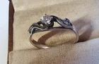 So cute Vtg Silver 875 Awesome Super ring сей