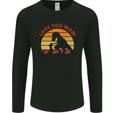 T-Rex Mom Mothers Day Dinosaur Mens Long Sleeve T-Shirt