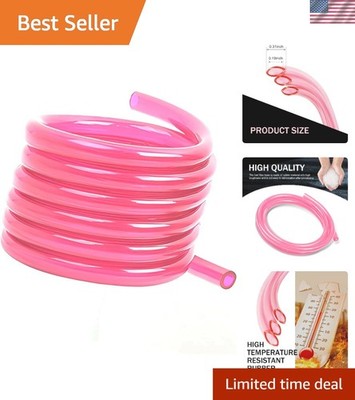 Reliable 9.84ft Fuel Vent Line Hose - Waterproof Rubber for ATV & Dirt Bike Use