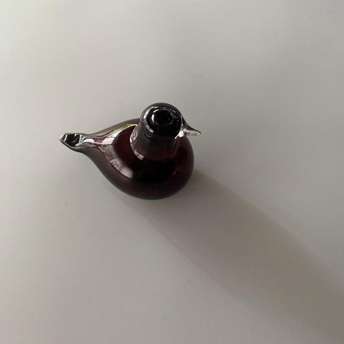 Iittala Vögel von Oiva Toikka kleine Seeschwalbe in Preiselbeere eingestellte Farbe NEUWERTIG - Bild 13 von 18